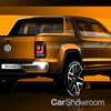 Volkswagen Teases Their New Amarok In Sketches