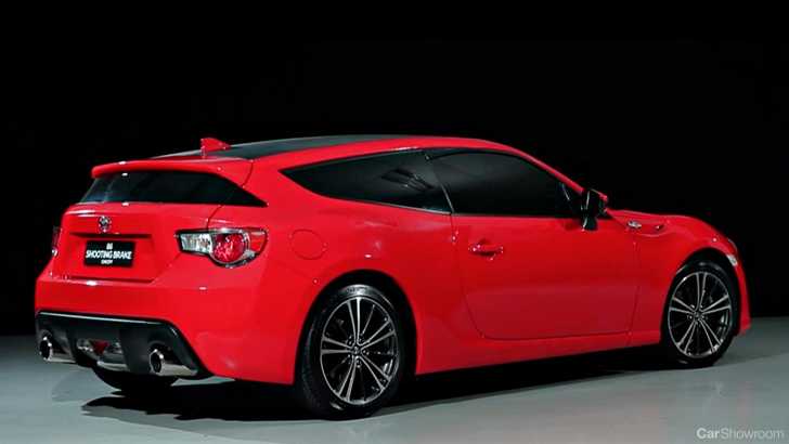 Toyota Unveils Stunning 86 Shooting Brake Concept