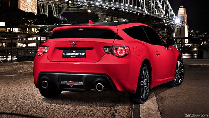 Toyota Unveils Stunning 86 Shooting Brake Concept