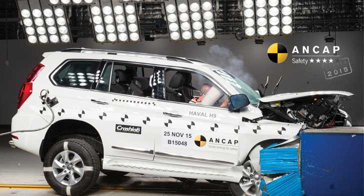 Haval H9 Handed 4-Star ANCAP Safety Rating
