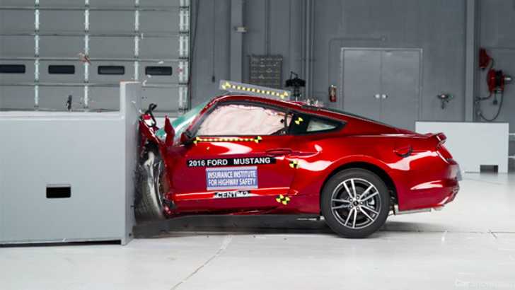Ford Mustang Misses US Crash Test High Score