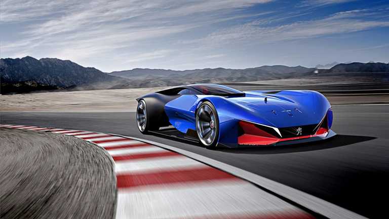 Peugeot’s Futuristic L500 R HYbrid Concept