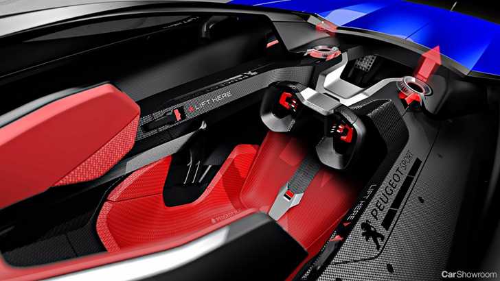 Peugeot’s Futuristic L500 R HYbrid Concept