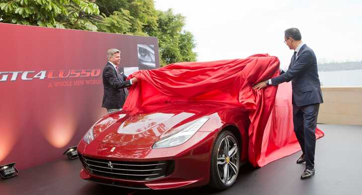 2016 Ferrari GTC4 Lusso Australian Launch