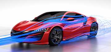 Honda Reveals Its NSX’s ‘Total Airflow Management’ Concept