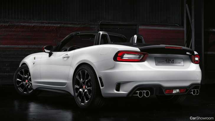 Abarth 124 Spider Edges Nearer