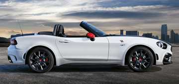 Abarth 124 Spider Edges Nearer