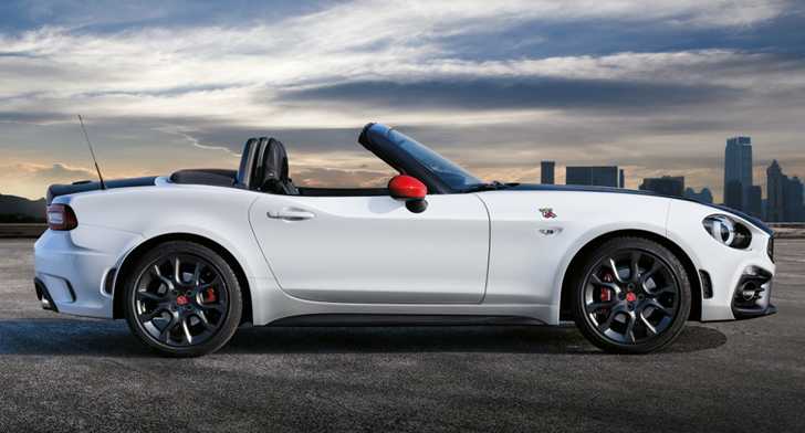 Abarth 124 Spider Edges Nearer
