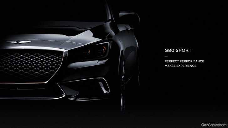 Genesis Unveils Meaner G80 Sport