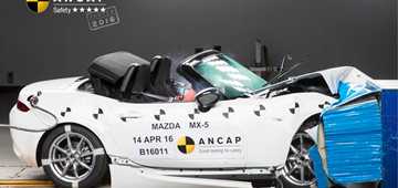 Mazda MX-5 Takes Full 5-Star ANCAP Safety Score