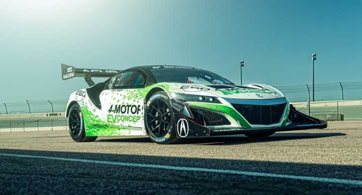 Honda’s EV Racing NSX Concept To Scale Pikes Peak