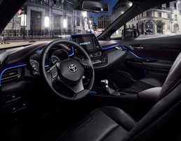 Toyota Gives First Look At All-New C-HR Interior