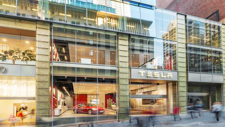 Tesla Opens Flagship Store In Central Sydney