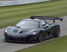 McLaren P1 LM Smashes Goodwood Record