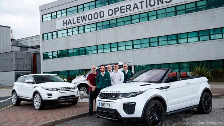 Range Rover Evoque Hits Five Years Of UK Production