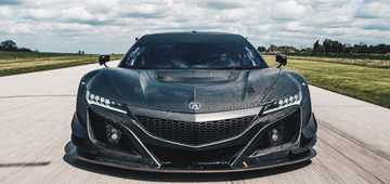 Honda’s Menacing NSX GT3 Racer Spied In Bare Carbon Fibre