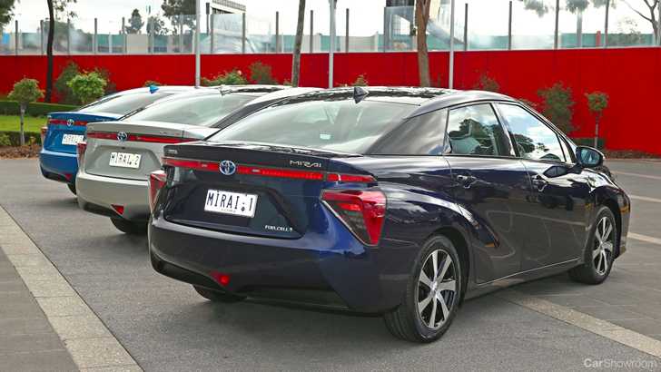 Toyota Australia Welcomes Three Mirai Hydrogen FCVs