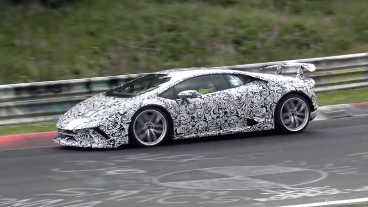 Lamborghini Huracan Superleggera Spotted Testing