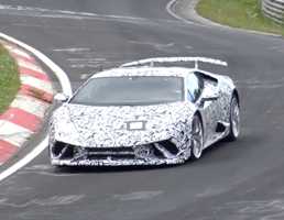 Lamborghini Huracan Superleggera Spotted Testing