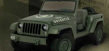 Jeep Salutes Its Roots With WWII-Themed Wrangler