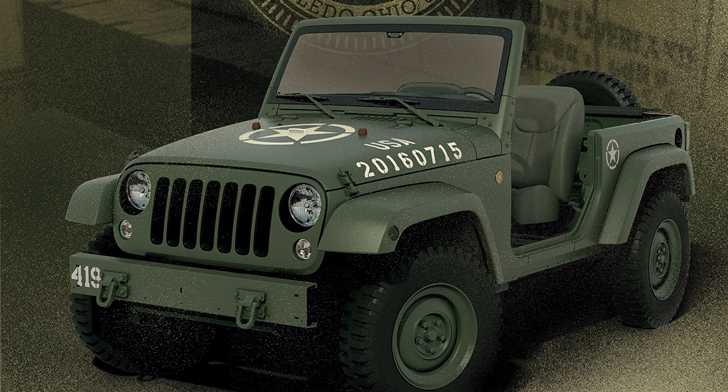Jeep Salutes Its Roots With WWII-Themed Wrangler