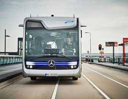 Mercedes-Benz Shows Off Self-Driving Future Bus
