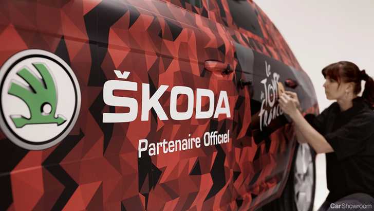 Skoda Kodiaq Teased As Tour de France Lead Car