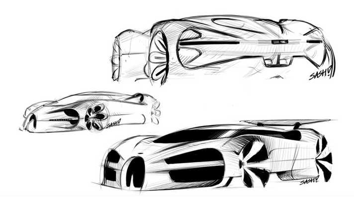 What Bugatti’s 1,118kW Chiron Might Have Looked Like