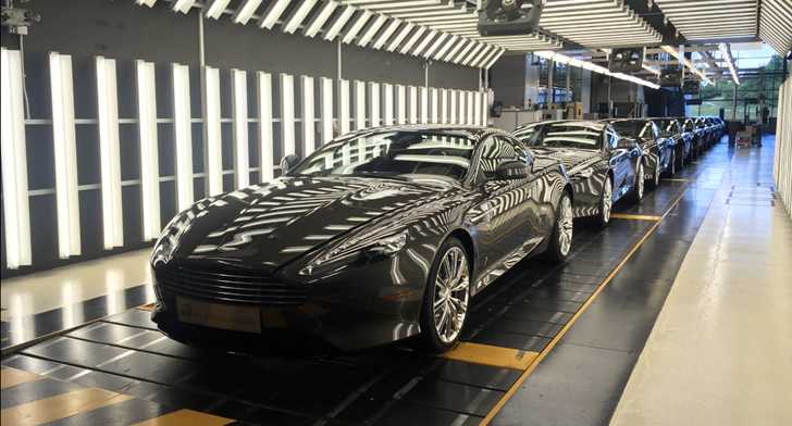 Final Aston Martin DB9s Roll Out Of Production