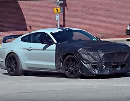 Ford’s Next GT500/Mach 1 Prototype Seen Roaming Streets