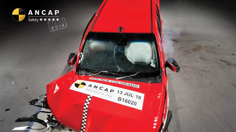 ANCAP Hands Updated Holden Colorado 5-Stars