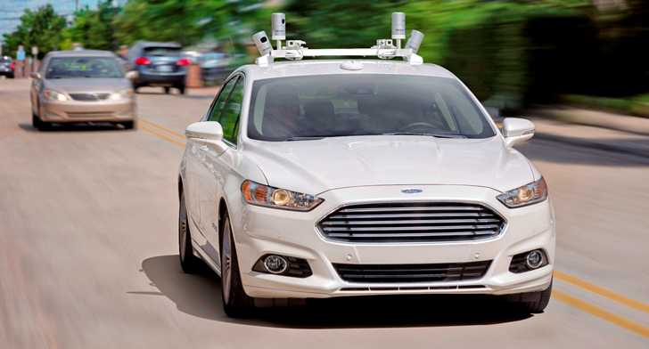 Ford Fully Autonomous Cars - Ford Fusion - Prototype