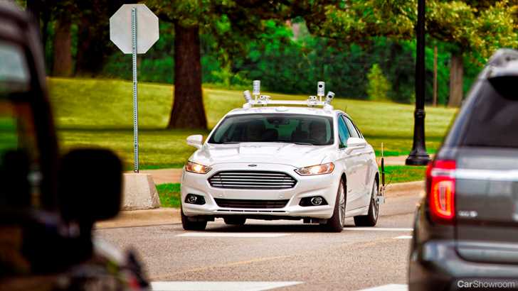 Ford Fully Autonomous Cars - Ford Fusion - Prototype