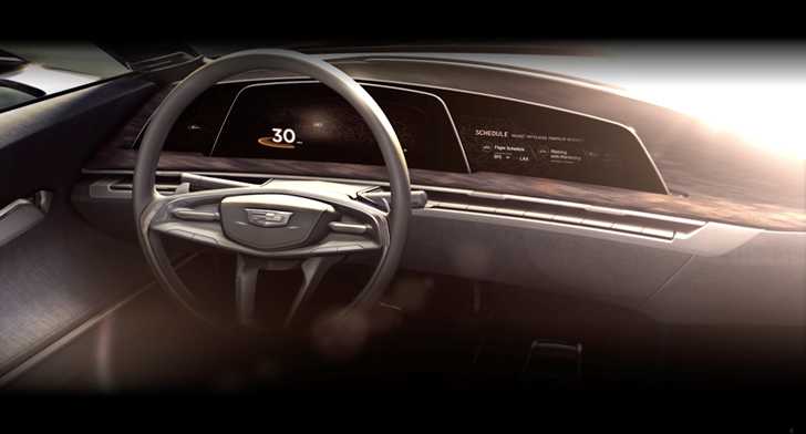 Cadillac OLED Instrument Cluster Previews Virtual Cockpit Rival