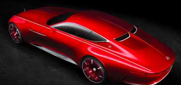 Vision Mercedes-Maybach 6 Coupe Concept Officially Revealed