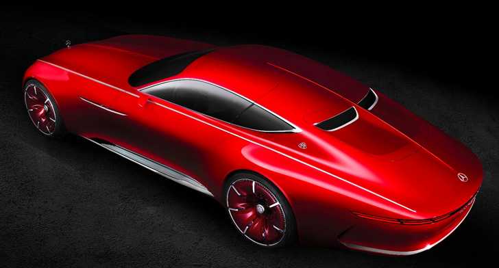 Vision Mercedes-Maybach 6 Coupe Concept Officially Revealed