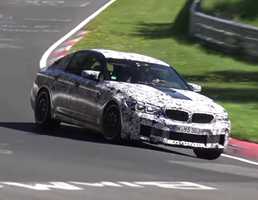 2018 BMW M5 - Prototype - Nurburgring Testing