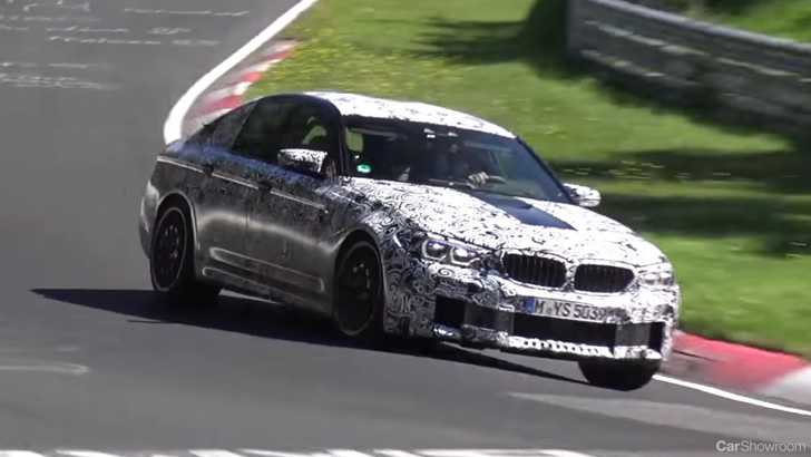 2018 BMW M5 - Prototype - Nurburgring Testing