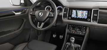 Skoda Previews Kodiaq SUV Interior