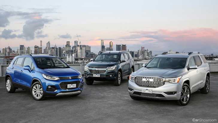 Holden Announces Five New Models, New Acadia SUV