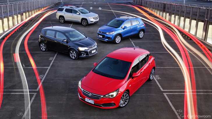 Holden Announces Five New Models, New Acadia SUV
