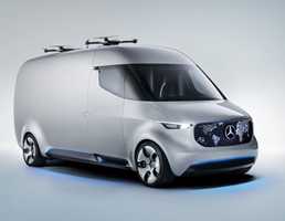 Mercedes-Benz’s Vision Van Wants To Reinvent Deliveries
