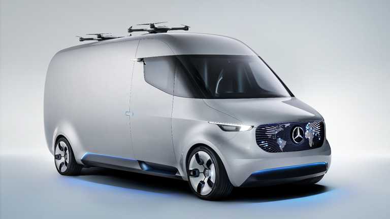 Mercedes-Benz’s Vision Van Wants To Reinvent Deliveries