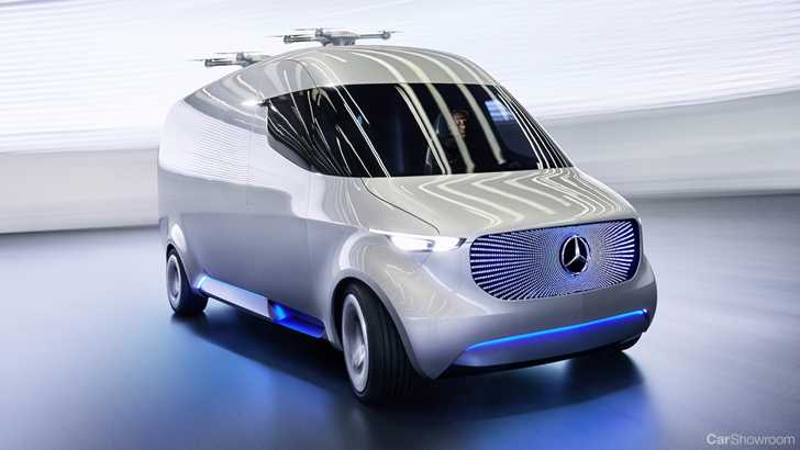 Mercedes-Benz’s Vision Van Wants To Reinvent Deliveries
