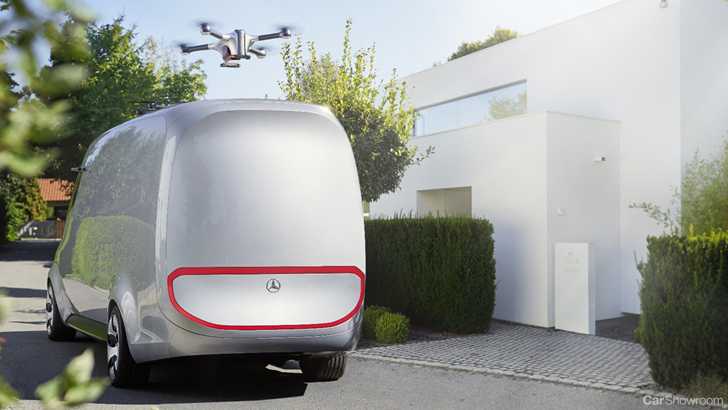 Mercedes-Benz’s Vision Van Wants To Reinvent Deliveries