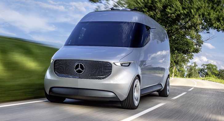 Mercedes-Benz’s Vision Van Wants To Reinvent Deliveries