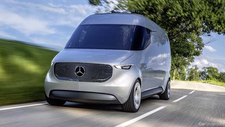 Mercedes-Benz’s Vision Van Wants To Reinvent Deliveries