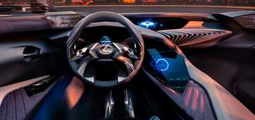 2016 Lexus UX Concept Interior Preview