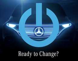 Mercedes-Benz Teases Futuristic EV Concept For Paris