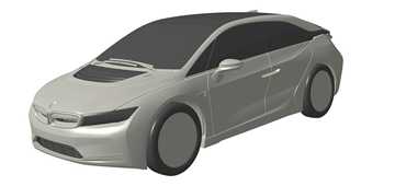 BMW i5 Possible Japanese Patent Images